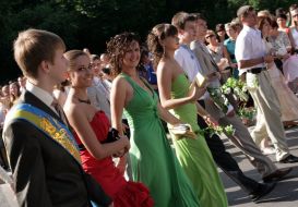 Шествие выпускников