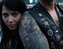 Участники мотофестиваля ”Гоблин-шоу”