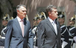 Виктор Ющенко и Анибал Каваку Сильва