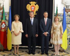 Встреча Виктора Ющенко и Анибала Каваку Сильвы