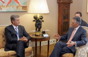 Виктор Ющенко и Анибал Каваку Сильва