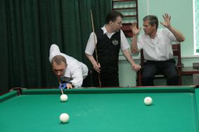 Championship of Europe among veterans on billiards