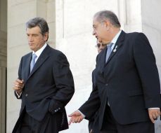Віктор Ющенко та Жайме Гама