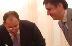 Арсений Яценюк и Вячеслав Кириленко