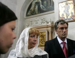Viktor Yushchenko and Yekaterina Yushchenko