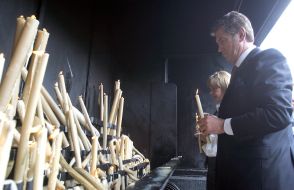 Viktor Yushchenko and Yekaterina Yushchenko