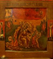 Icon ”Fiery ascent of Prorok Yllya”