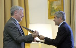 Yuriy Yekhanurov and Nuno Severiano Teixeira