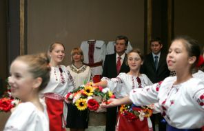 Viktor and Yekaterina Yushchenko