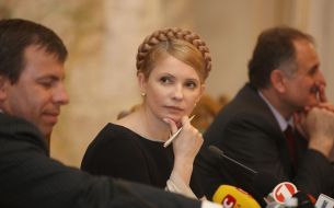 Nikolay Kmit, Miroslav Senyk and Yuliya Timoshenko