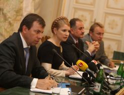 Nikolay Kmit, Miroslav Senyk, Andrey Sadovy and Yuliya Timoshenko
