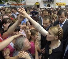 Юлия Тимошенко и Николай Кмить