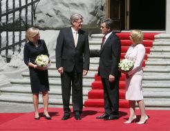 Meeting of Viktor Yushchenko and Valdis Zatlers