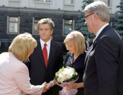Meeting of Viktor Yushchenko and Valdis Zatlers