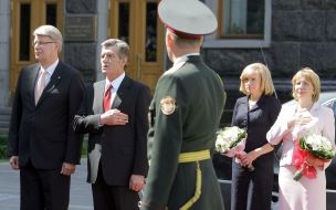 Meeting of Viktor Yushchenko and Valdis Zatlers