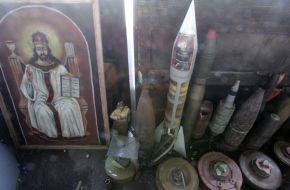 Exhibits of museum at landfill