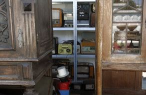 Exhibits of museum at landfill
