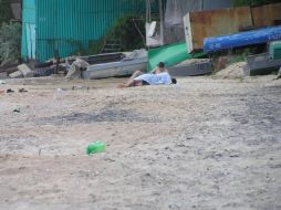 It dangerous to rest on the Mariupol beachs