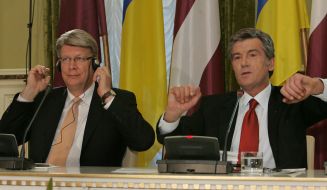 Viktor Yushchenko and Valdis Zatlers