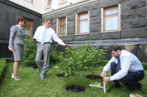 Віктор Ющенко, Ігор Тарасюк, Марина Ставнійчук