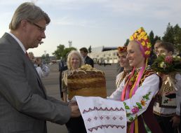 President of Latvia Valdis Zatlers visited Lviv