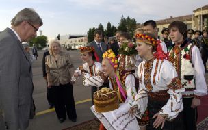 President of Latvia Valdis Zatlers visited Lviv