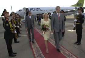 President of Latvia Valdis Zatlers visited Lviv