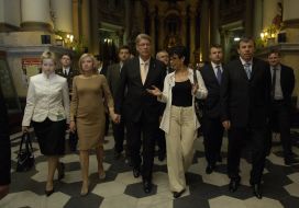 President of Latvia Valdis Zatlers visited Lviv