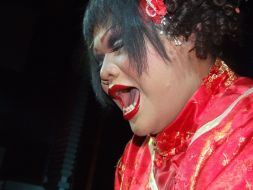 Transvestites show ”Alcazar”
