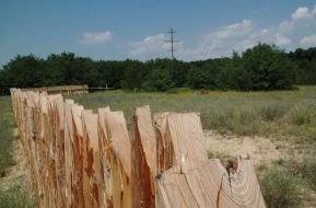 Illegal land parcellation in private property at Golopristanskiy district