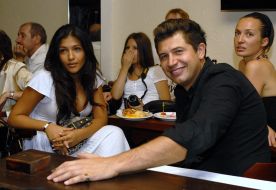 Andrey Dzhedzhula and Santa Dimopulos