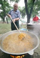 Празднование Сабантуя в Запорожье