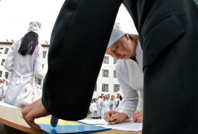 Церемония принесения Военной присяги на верность украинскому народу