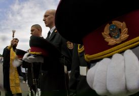 Солдаты роты почетного караула