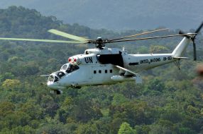 helicopter gunship MI-24