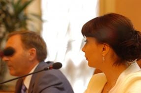 Yelena Lukash and Alexander Lavrinovich