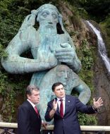 Виктор Ющенко и Михаил Саакашвили