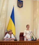 Yuliya Timoshenko at conference