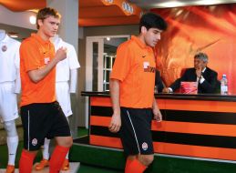 The new form for FC “Shakhtar” (Donetsk) presentation