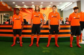 The new form for FC “Shakhtar” (Donetsk) presentation