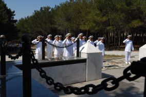 Seaman of coastguard of Turkey