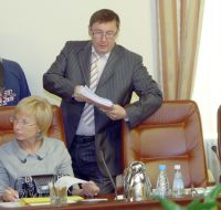 Yury Letsenko and Lyudmila Denisova