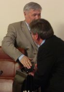 Yury Yekhanurov and Viktor Poltavets