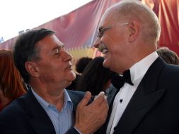 Roman Balayan and Nikita Mikhalkov