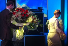 Arseny Yatsenyuk and Yuliya Timoshenko