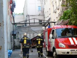 Пожар на швейной фабрике ”Юность”