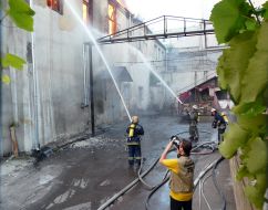 Пожар на швейной фабрике ”Юность”