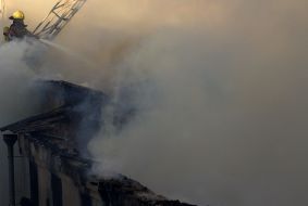 Пожар на швейной фабрике ”Юность”