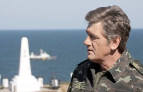 Визит Виктора Ющенко на о. Змеиный