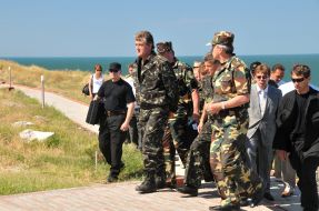 Визит Виктора Ющенко на о. Змеиный